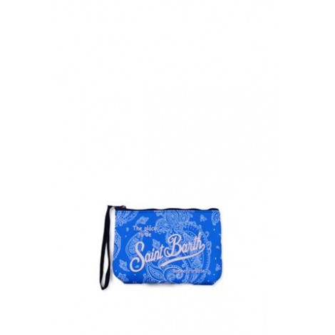 POCHETTE IN SCUBA CON STAMPA PAISLEY