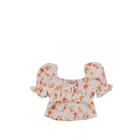 BLUSA CON STAMPA A FIORI