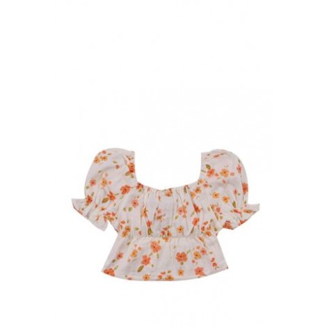 BLUSA CON STAMPA A FIORI