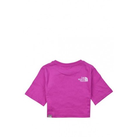 T-SHIRT CROPPED IN COTONE 