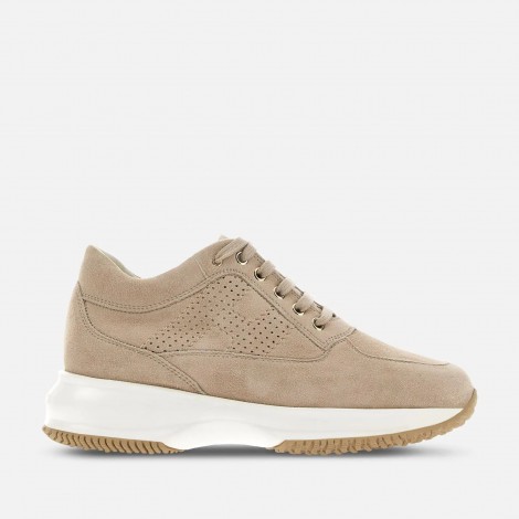 Sneakers Interactive in suede beige