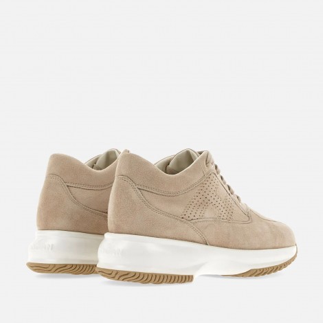 Sneakers Interactive in suede beige