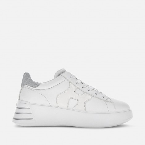 Sneakers Rebel in pelle Bianco