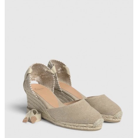 Espadrillas Carina 6 in cotone beige