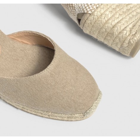 Espadrillas Carina 6 in cotone beige