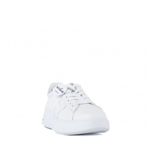 Sneakers Rebel H564 in pelle bianca