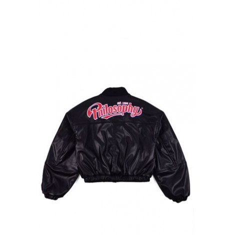 GIACCA BOMBER IN PELLE 