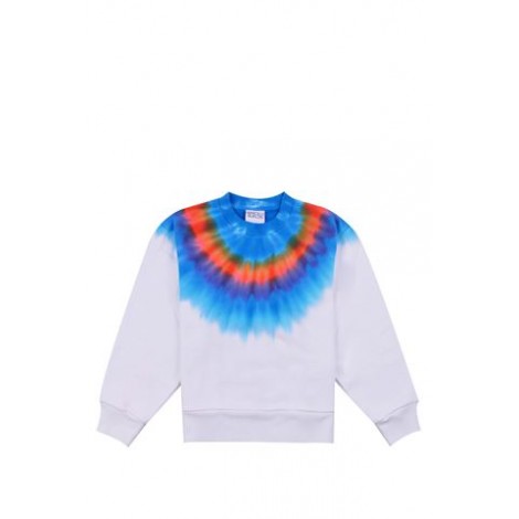 FELPA CON STAMPA TIE-DYE