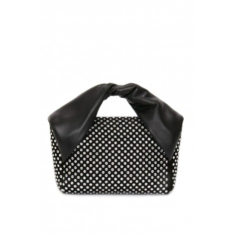 JW ANDERSON Borsa Twister cristalli