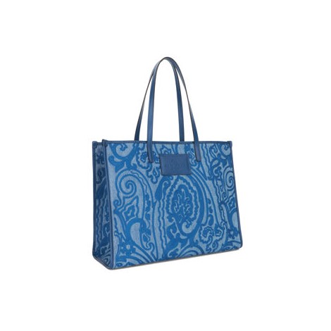 Shopping bag grande paisley jacquard