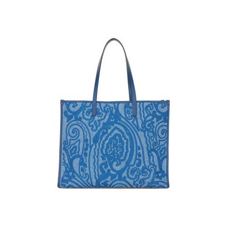 Shopping bag grande paisley jacquard