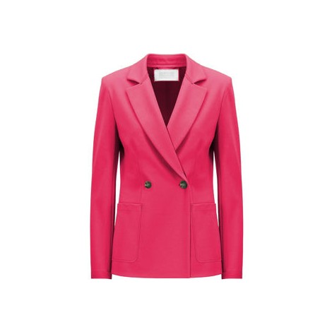 Blazer con spalline in tecno viscosa