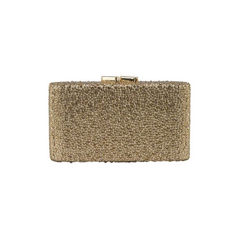 Clutch in cristalli con catenella a scomparsa