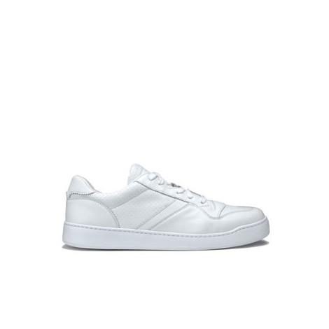 Sneakers in pelle bianca