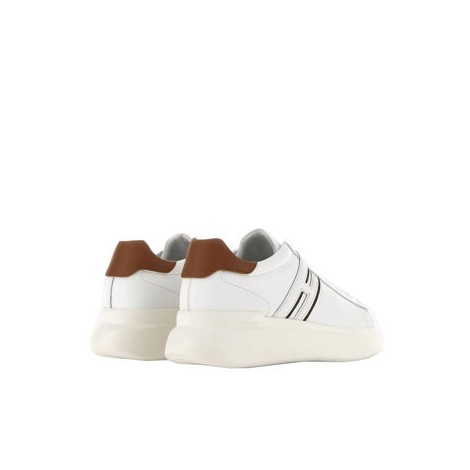 Sneakers H580 Bianco Marrone