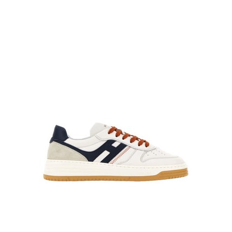 Sneakers H630 Bianco Blu Arancio