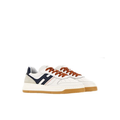 Sneakers H630 Bianco Blu Arancio