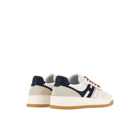 Sneakers H630 Bianco Blu Arancio