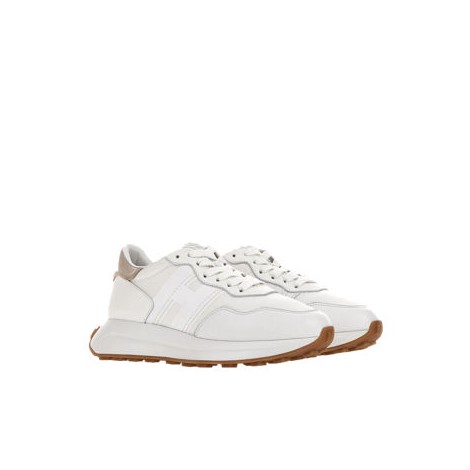 Sneakers H641 Bianco Avorio Beige