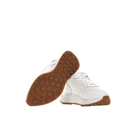 Sneakers H641 Bianco Avorio Beige