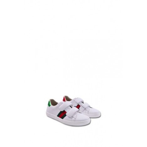 SNEAKERS ACE IN PELLE CON NASTRO WEB