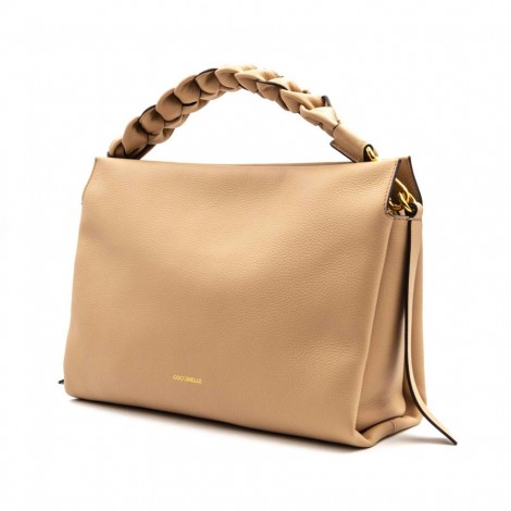 Borsa Donna TOASTED BARK COCCINELLE Pelle