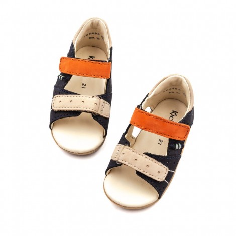 Sandalo Bambino NAVY OTHER KICKERS Pelle