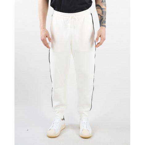 EMPORIO ARMANI Pantaloni jogger in double jersey con tape logo Emporio Armani