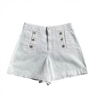 Shorts bianco in jeans