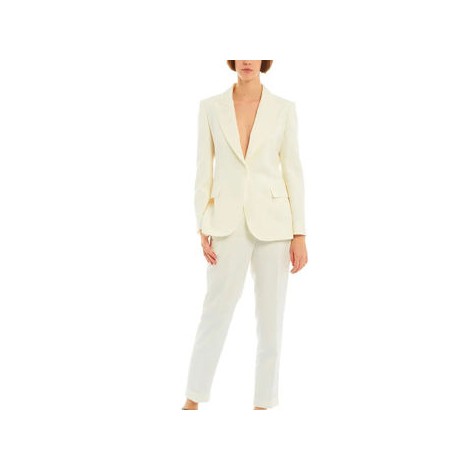 Blazer monopetto bianco