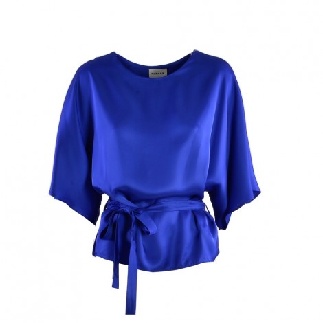 Maglia P.a.r.o.s.h. ROMEA in viscosa bluette