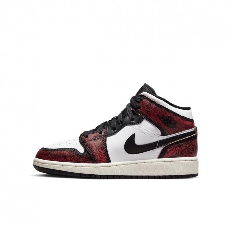 Jordan 1 Mid Wear-Away Chicago (GS)