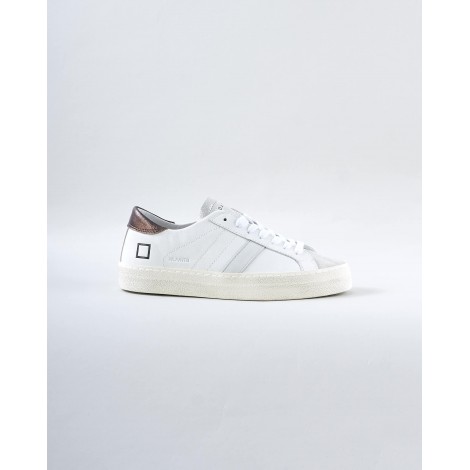 DATE Sneakers Hill Low Vintage Calf White Bronze D.A.T.E.