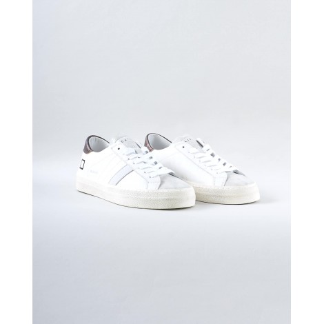 DATE Sneakers Hill Low Vintage Calf White Bronze D.A.T.E.