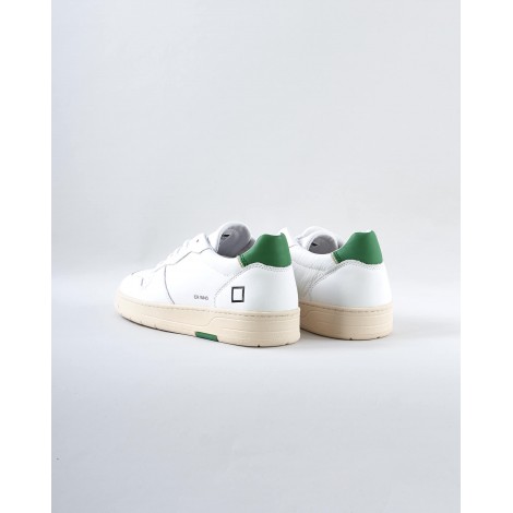 DATE Sneakers Court Mono White Green D.A.T.E.