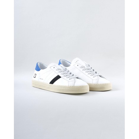 DATE Sneakers Hill Low Vintage Calf White Bluette D.A.T.E.