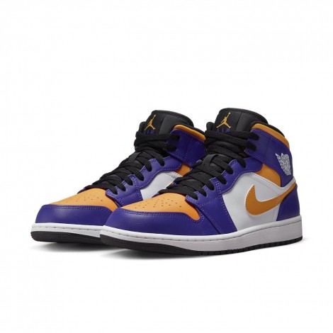 Jordan 1 Mid Lakers (2022)