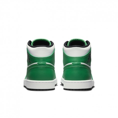 Jordan 1 Mid Lucky Green