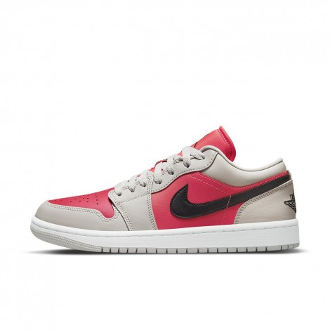 Jordan 1 Retro Low Light Iron Ore Siren Red (W)