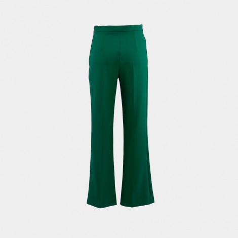 Pantalone in tessuto verde