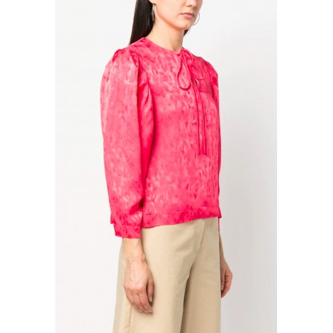 MSGM Blusa in jacquard