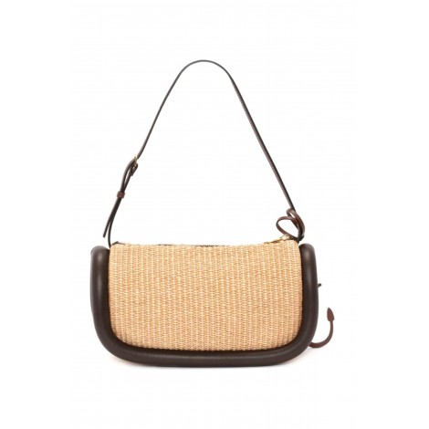 JW ANDERSON Borsa Bumper-15 in rafia