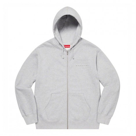 globe zip up hooded sweatshirt supreme