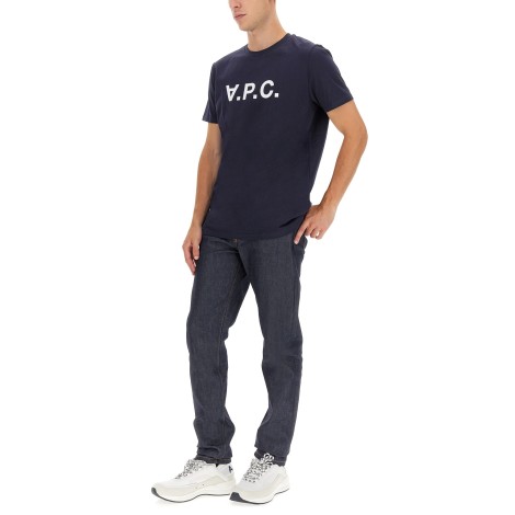 a.p.c. crewneck t-shirt