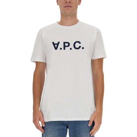 a.p.c. crew neck t-shirt