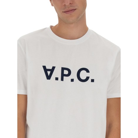 a.p.c. crew neck t-shirt