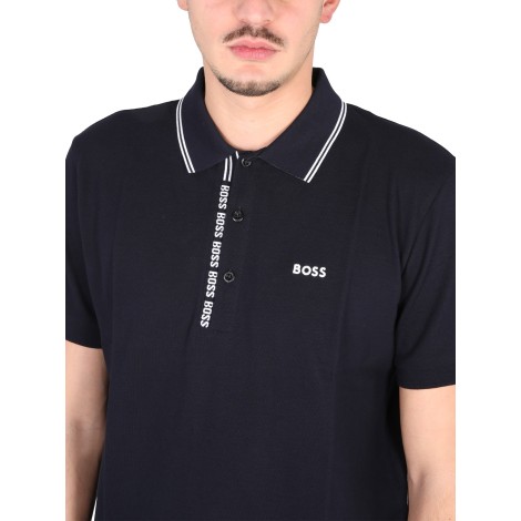 boss polo with logo