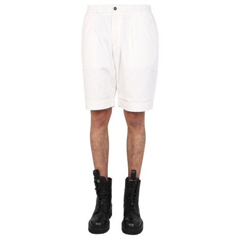 universal works cotton bermuda shorts