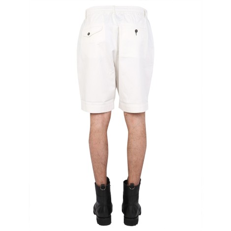 universal works cotton bermuda shorts