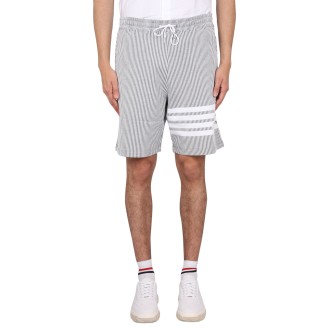 thom browne striped bermuda shorts